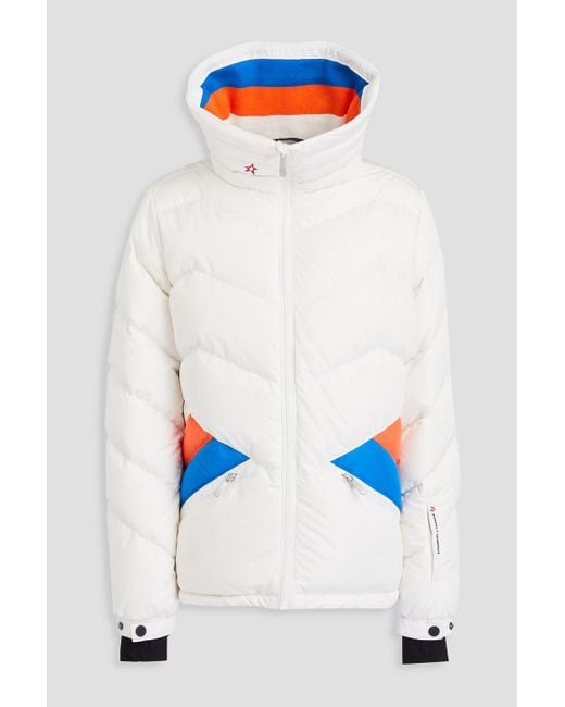 Perfect Moment Blue Quilted Ski Jacket