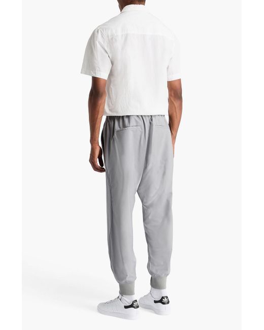 Y-3 Track pants aus twill in Gray für Herren