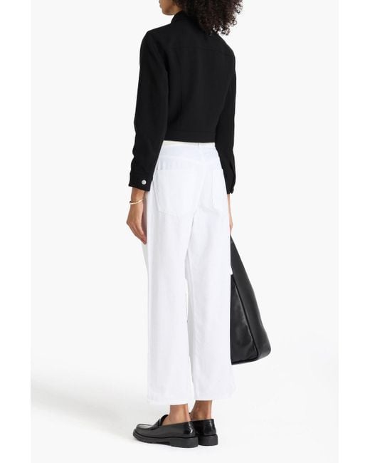 Theory Black Crepe Jacket