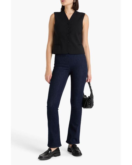 Rag & Bone Blue Peyton High-Rise Bootcut Pants