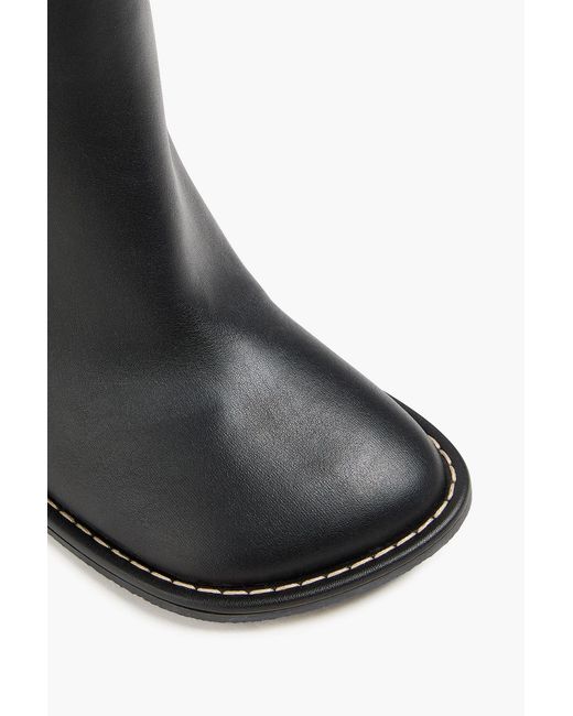 Stella McCartney Black Ryder Thigh Boots