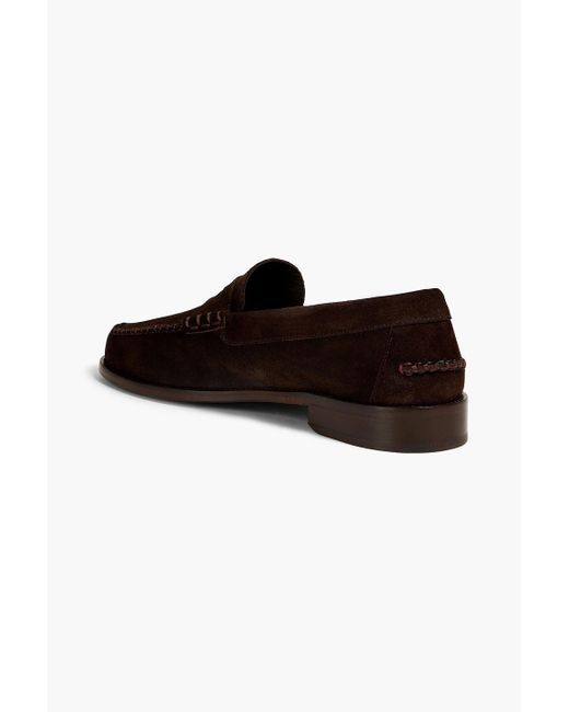 Paul Smith Brown Lido Suede Loafers for men
