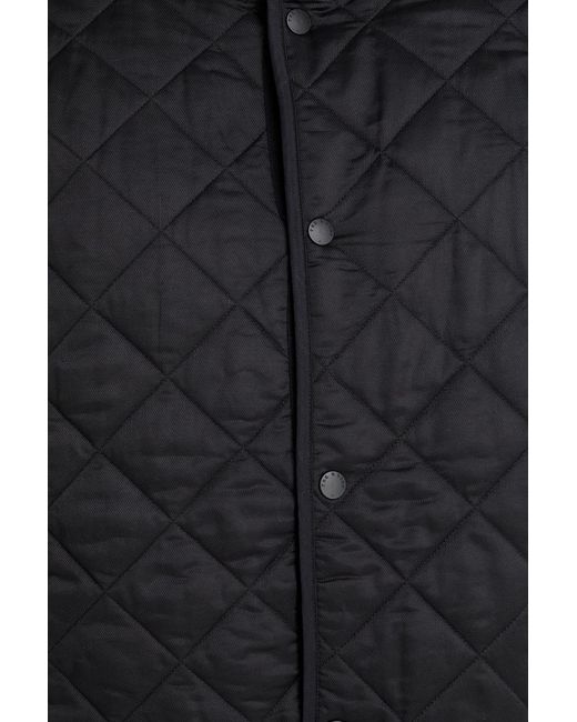 Rag & Bone Black Focus Liner Quilted Cotton-Blend Jacket for men