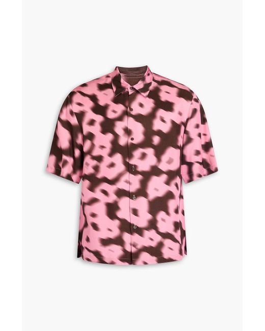 Sandro Hemd aus satin in Pink für Herren