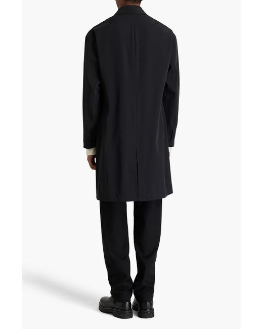 Rag & Bone Black Evan Stretch-twill Coat for men