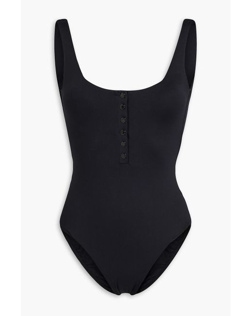 Melissa Odabash Black Taormina Swimsuit