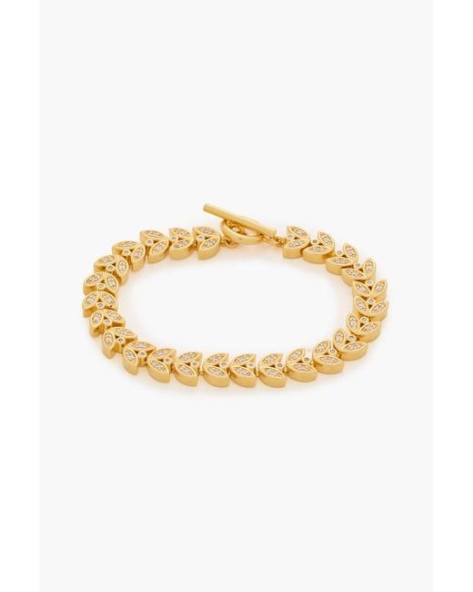 Zimmermann Metallic Tone Crystal Bracelet