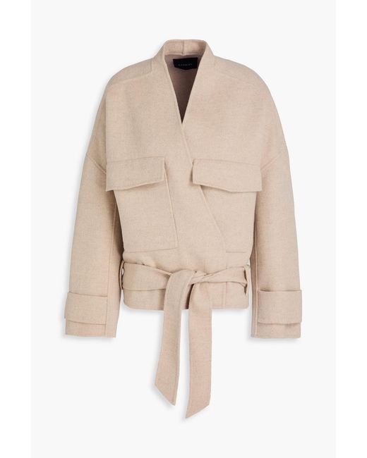 A.Emery Natural Ames Wool-Blend Twill Jacket