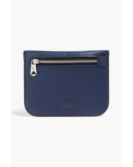 Paul Smith Blue Textured-leather Cardholder for men