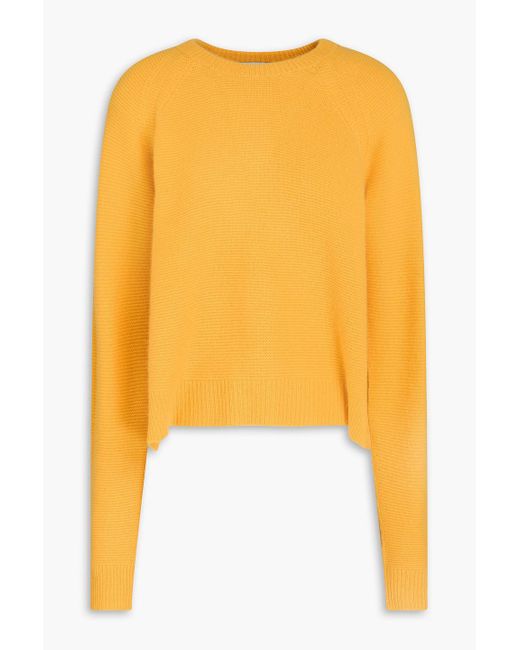 Autumn Cashmere Yellow Cashmere Sweater