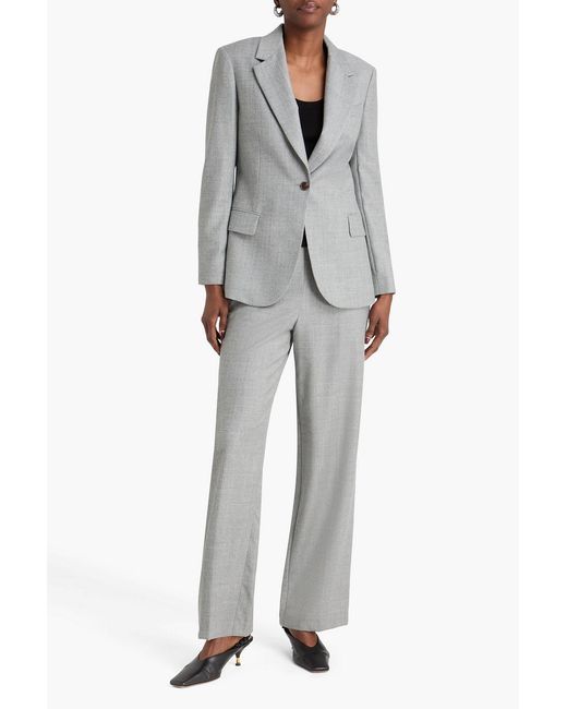 Theory Black Wool-Flannel Blazer