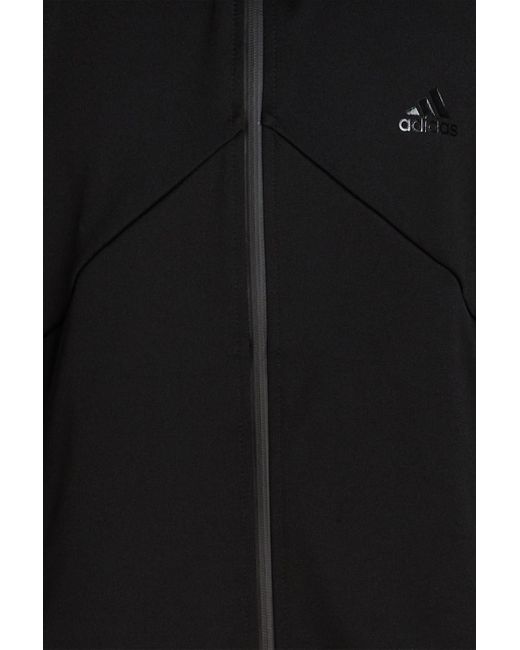 Adidas Originals Black Printed Jersey Track Jacket for men