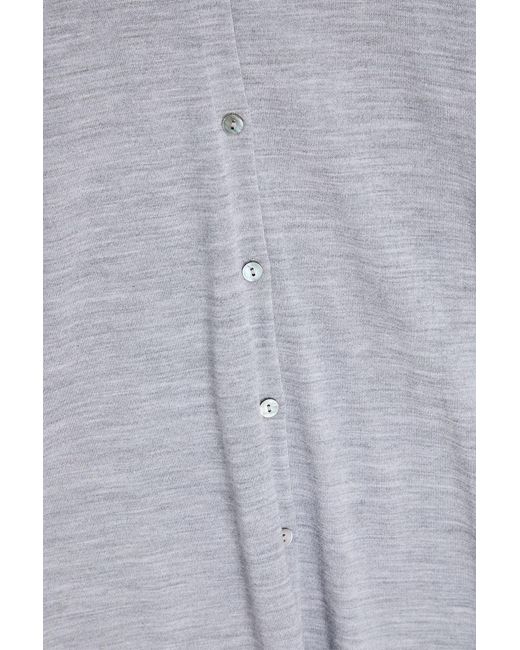 Theory Blue Wool Shirt