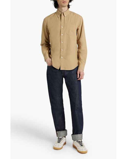 Alex Mill Natural Mill Cotton-poplin Shirt for men