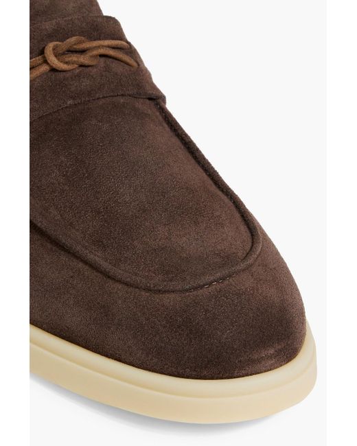 Paul Smith Brown Moltacini Suede Loafers for men