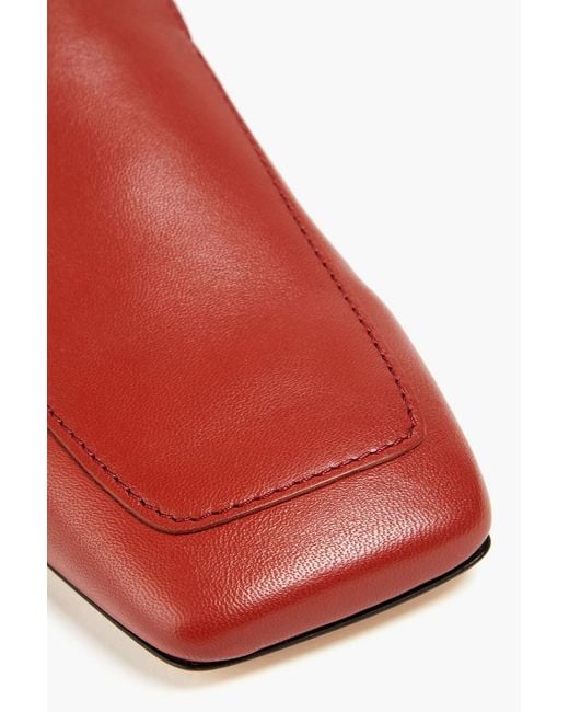 Wandler Red Megan Leather Loafers