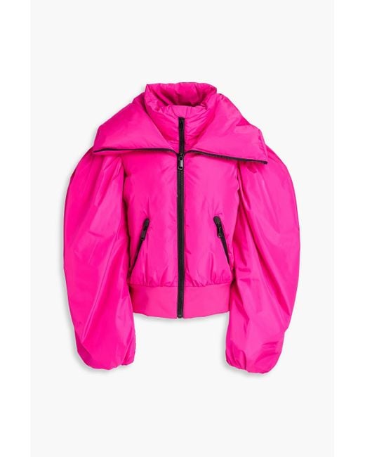 Goldbergh Pink Vava Layered Down Ski Jacket