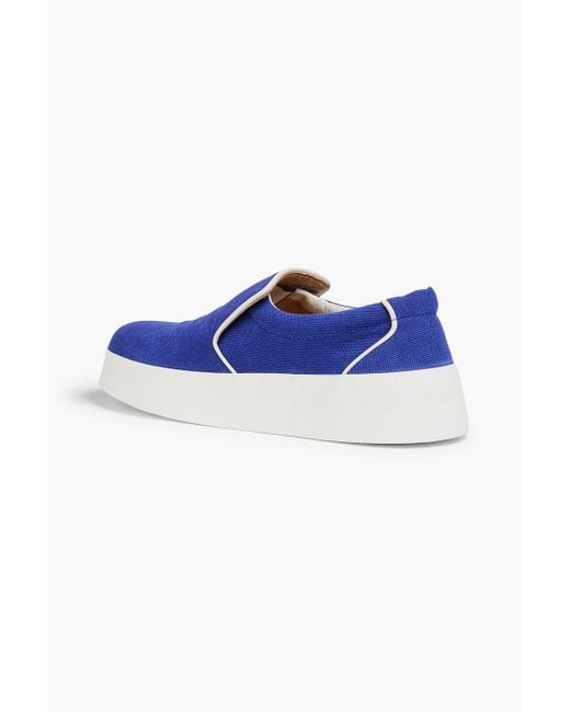 J.W. Anderson Slip-ons aus canvas in Blue für Herren