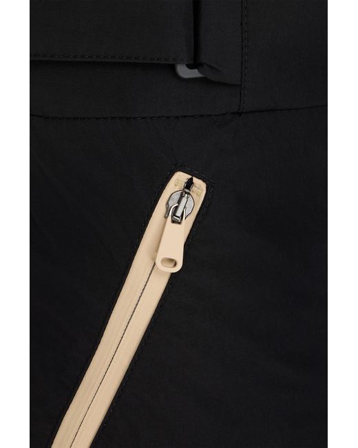 Brunello Cucinelli Black Two-Tone Bootcut Ski Pants