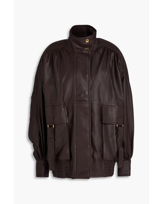 Zimmermann Brown Leather Jacket
