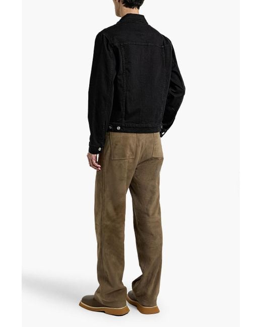 FRAME Natural Suede Pants for men