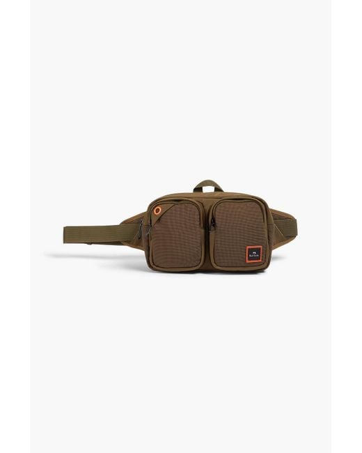 Paul Smith Brown Shell And Ripstop Belt Bag for men
