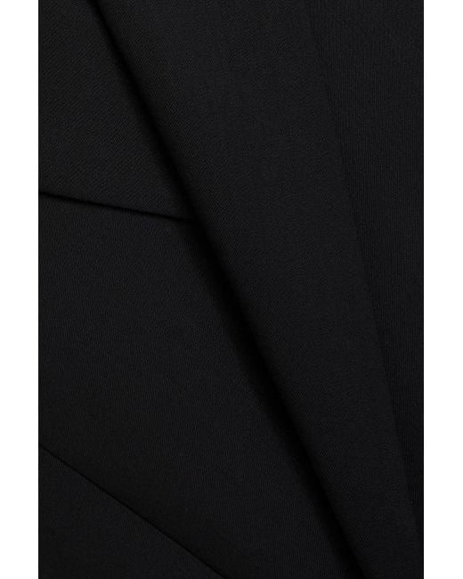 Helmut Lang Black Cropped Wool Blazer