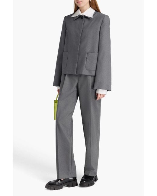 Marni Gray Wool Jacket