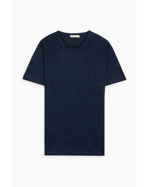 Onia Blue Chad Linen-jersey T-shirt for men