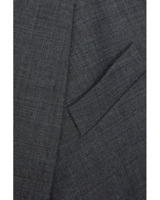 Sandro Black Wool-blend Blazer