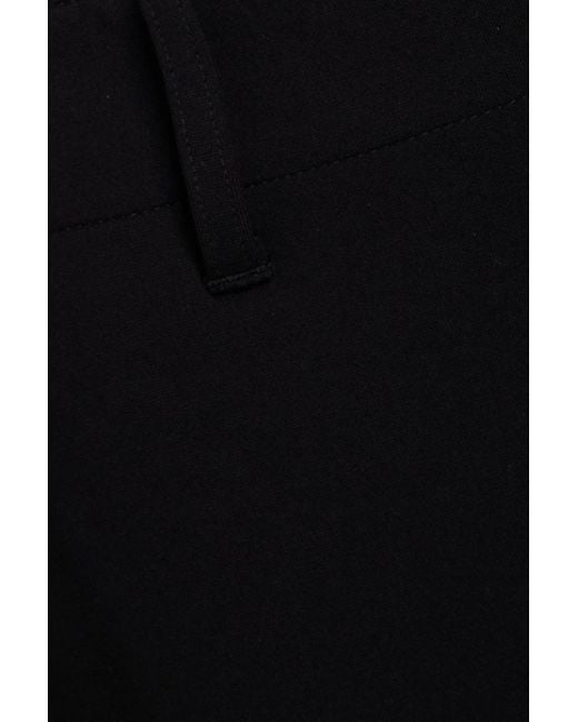 Rag & Bone Black Shea Ponte Straight-Leg Pants