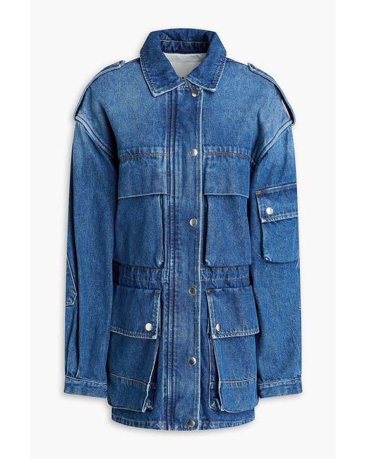 Isabel Marant Blue Elize Denim Jacket