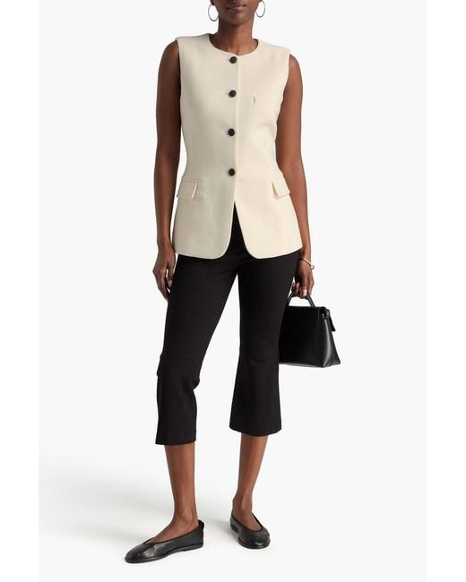 Rag & Bone Natural Bartlet Twill Vest