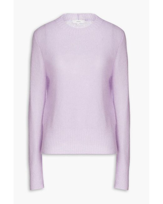 Vince Purple Knitted Sweater