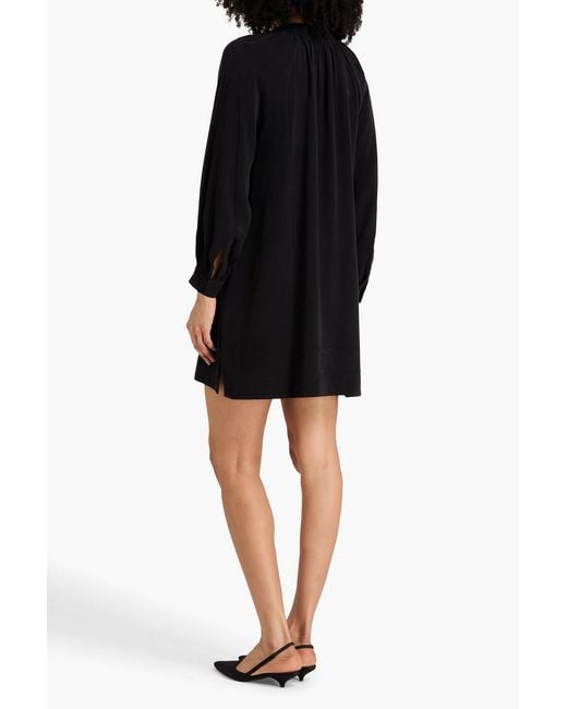 Rodebjer Black Andriana Crepe Midi Dress