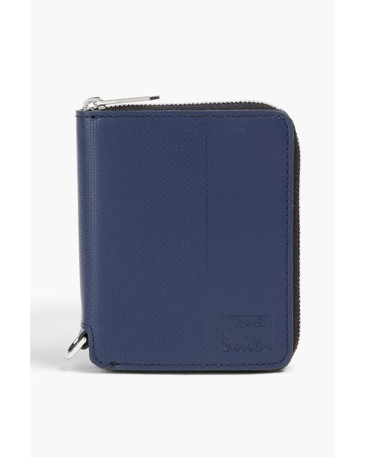 Paul Smith Blue Textured-leather Wallet for men