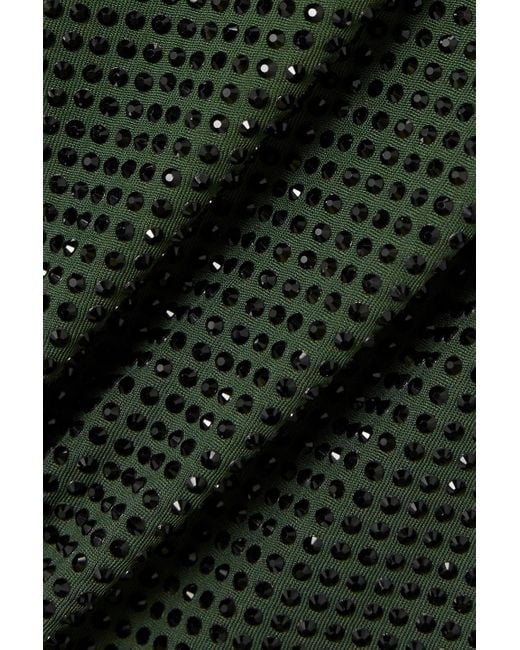 christopher kane green dress Christopher Kane Double Safety Belt Wool Green Mint Dress – Runway Catalog main image 1
