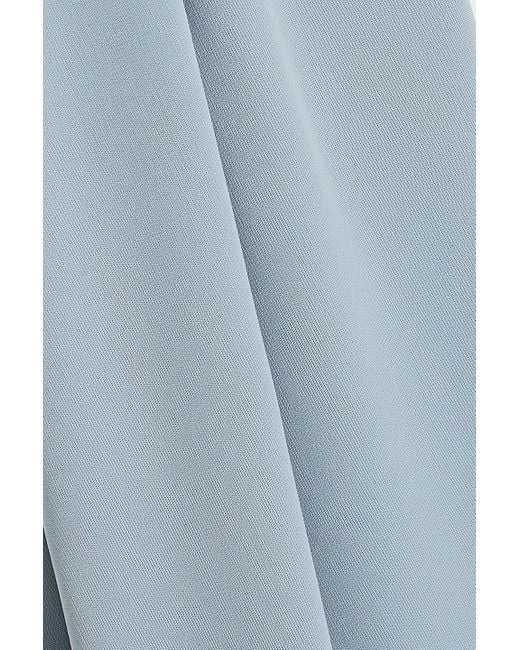 BITE STUDIOS Blue Point maxikleid aus jersey mit knotendetail und asymmetrischer schulterpartie