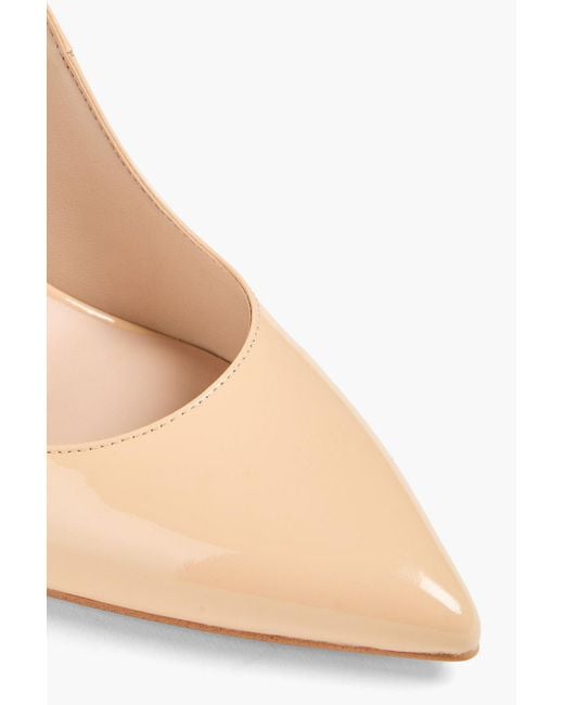 Stuart Weitzman Natural Pumps "leigh" aus lackleder