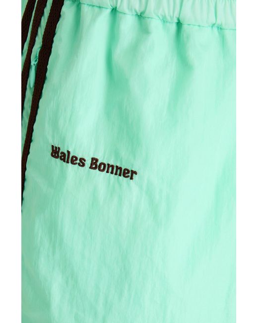 Adidas Originals Green Convertible Shell Track Pants for men