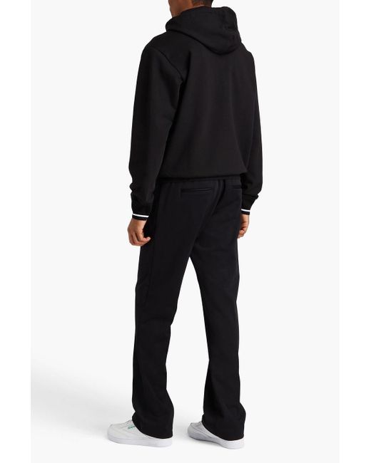 Missoni Black Printed French Cotton-terry Hoodie for men