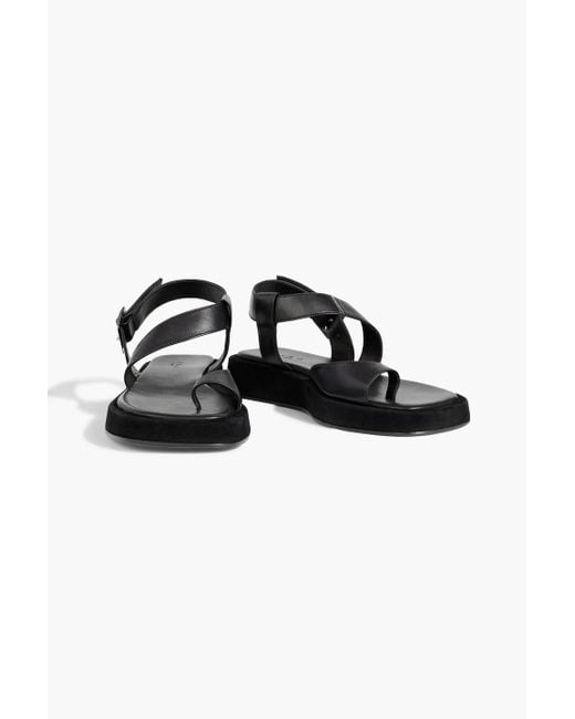 IRO Ciziry Leather Slingback Sandals in Black Lyst