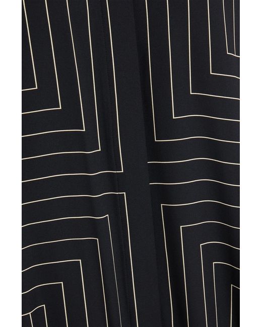 Joseph Black Printed Silk-blend Shirt