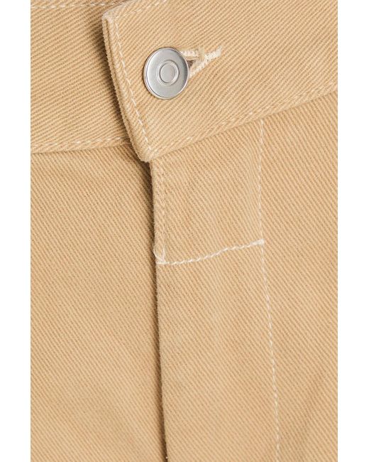 Sandro Natural Cotton-gabardine Pants for men