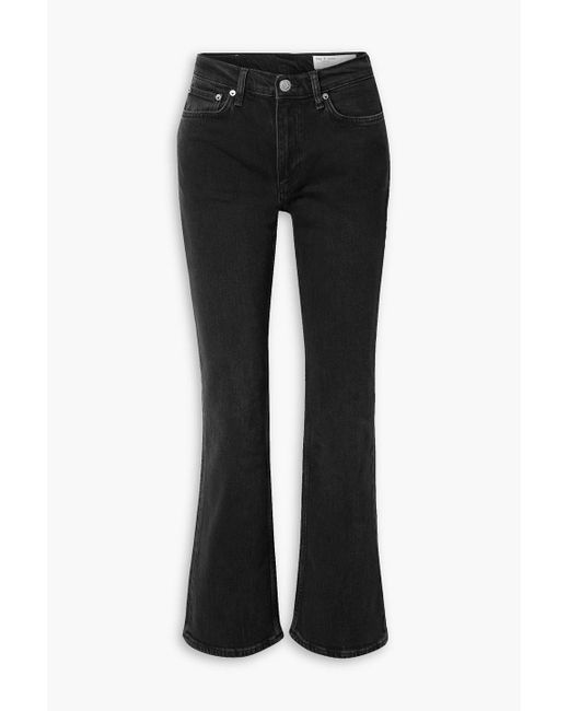 Rag & Bone Peyton High-rise Bootcut Jeans in Black | Lyst Canada