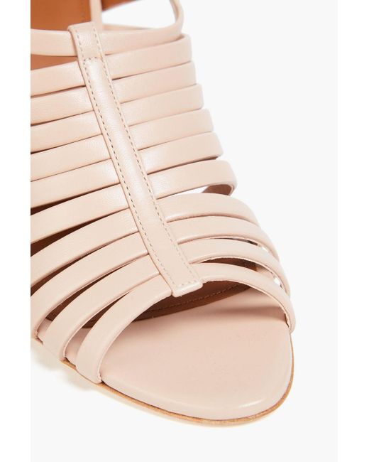 Malone Souliers Pink Helta Leather Sandals