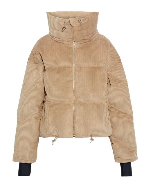 CORDOVA Natural Mont Blanc Quilted Down Ski Jacket