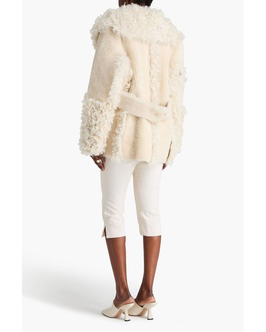 Jacquemus Natural Shearling Jacket