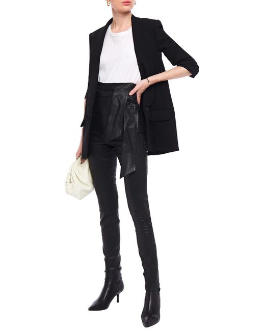 J Brand Elsa Hosk Friday Belted Stretch 