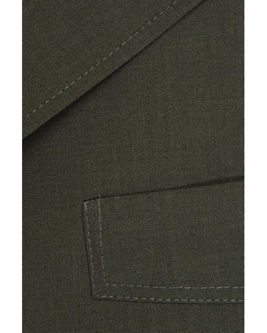 Canali Green Wool-blend Blazer for men
